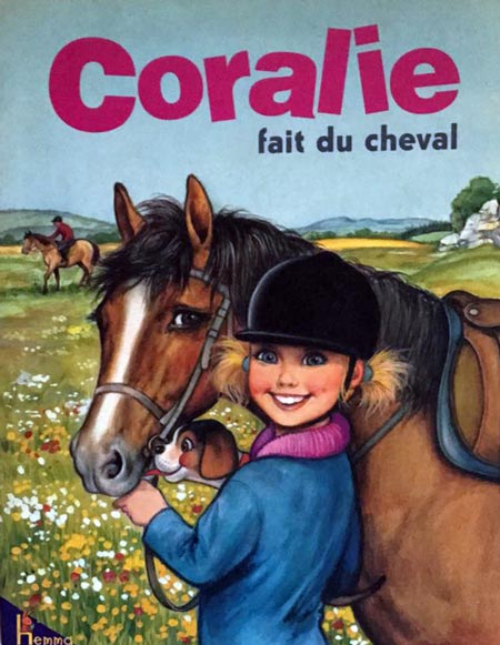Couverture de Coralie fait du cheval